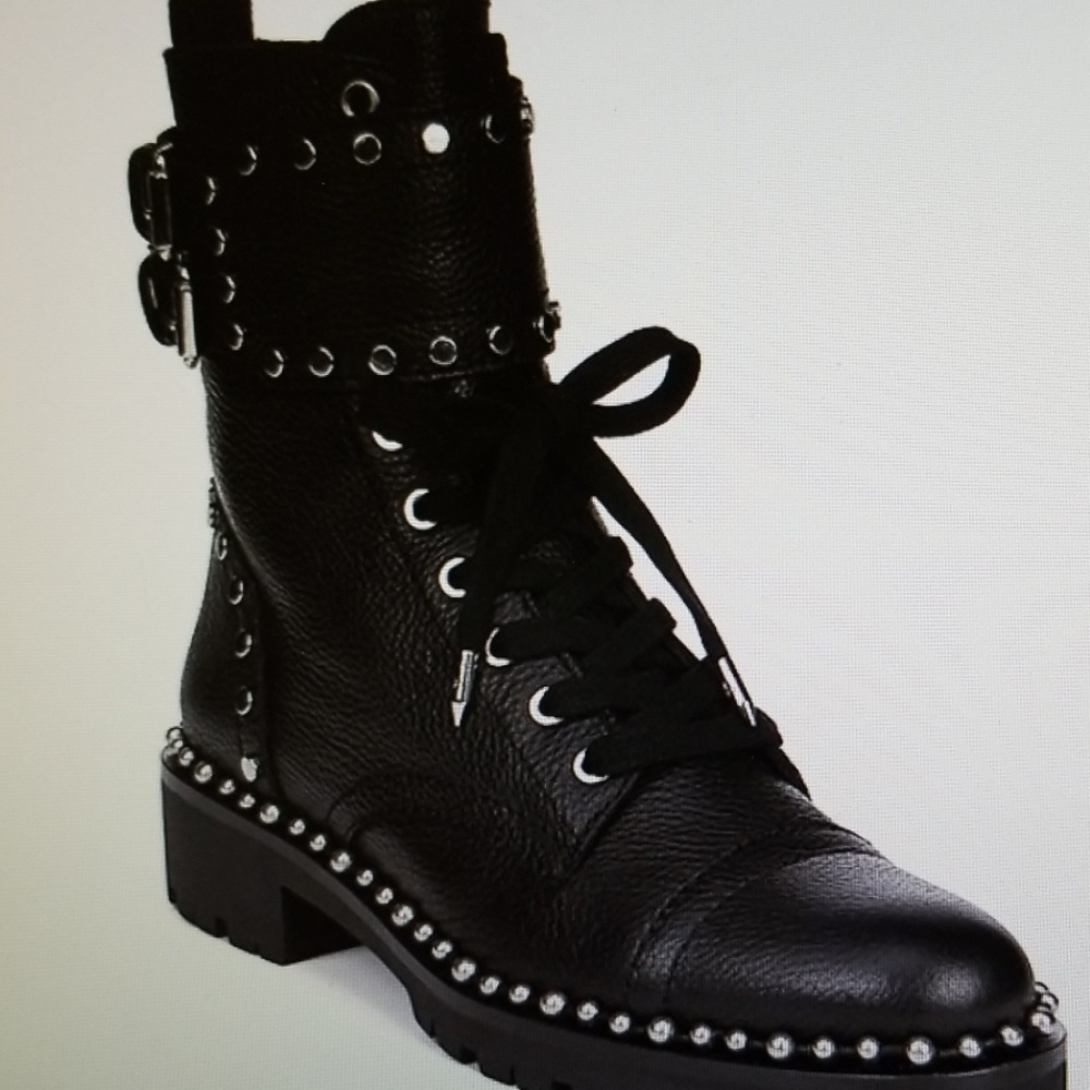 NWT Sam Edelman The Jennifer Studded Combat Bootie